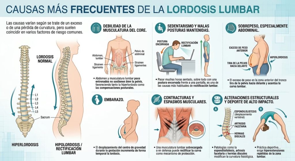 lordosis lumbar